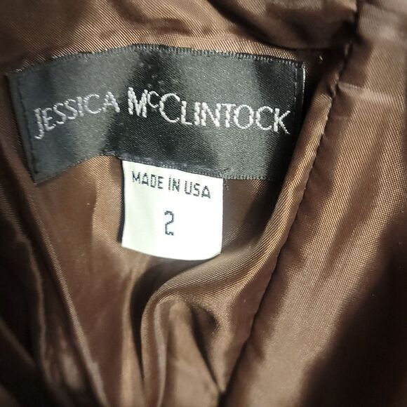 Jessica Mcclintock Strapless Dress - Picture 8 of 9